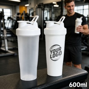 Shaker 600ml personalisieren | Werbeartikel für Fitness...