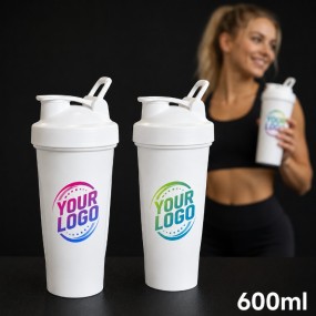 Shakebecher 600ml bedrucken | Personalisierte Fitness S...