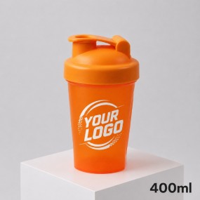 Protein Shaker 400 ml mit Logo bedrucken