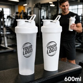 Shaker 600ml personalisieren | Werbeartikel für Fitness...